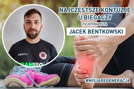 NAJCZĘSTSZE KONTUZJE BIEGACZY - ROZMOWA Z FIZJOTERAPEUTĄ