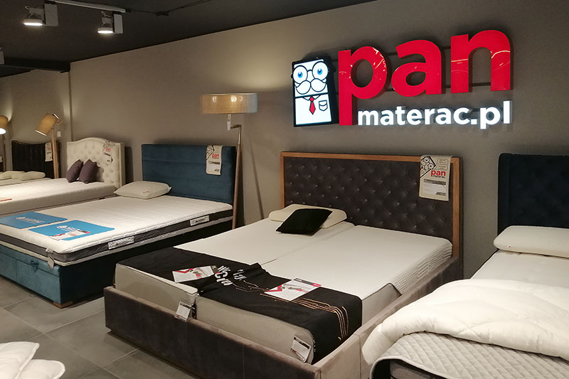 Pan Materac Salon Warszawa Galeria Domo Strefa